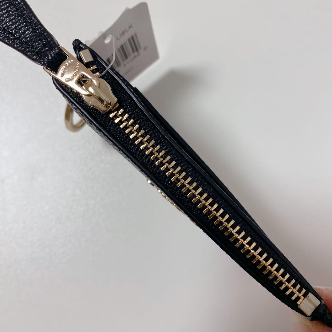 【新品未使用】COACHコーチ★ミニスキニーIDケース★ケース★黒ブラック