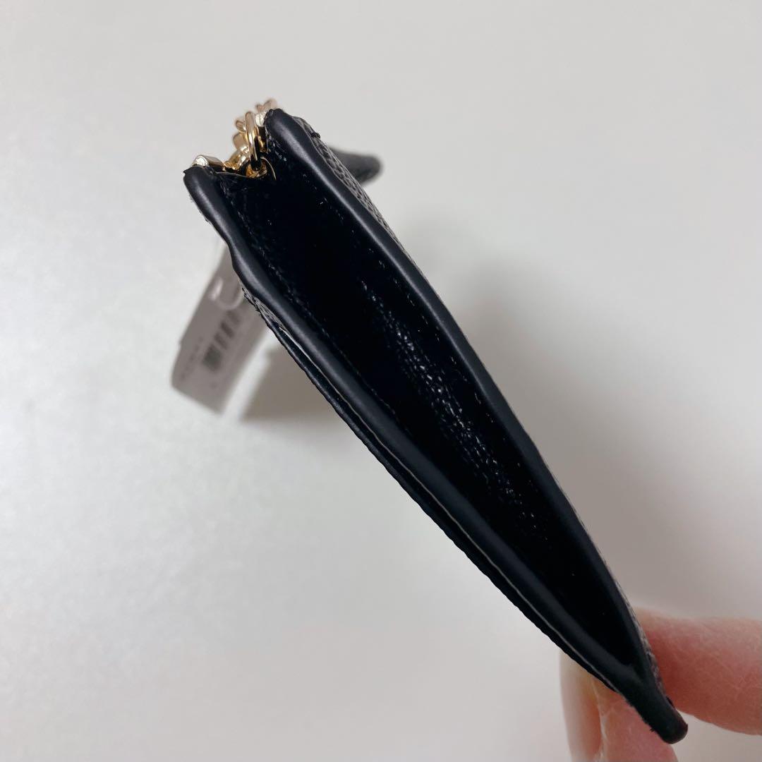 【新品未使用】COACHコーチ★ミニスキニーIDケース★ケース★黒ブラック