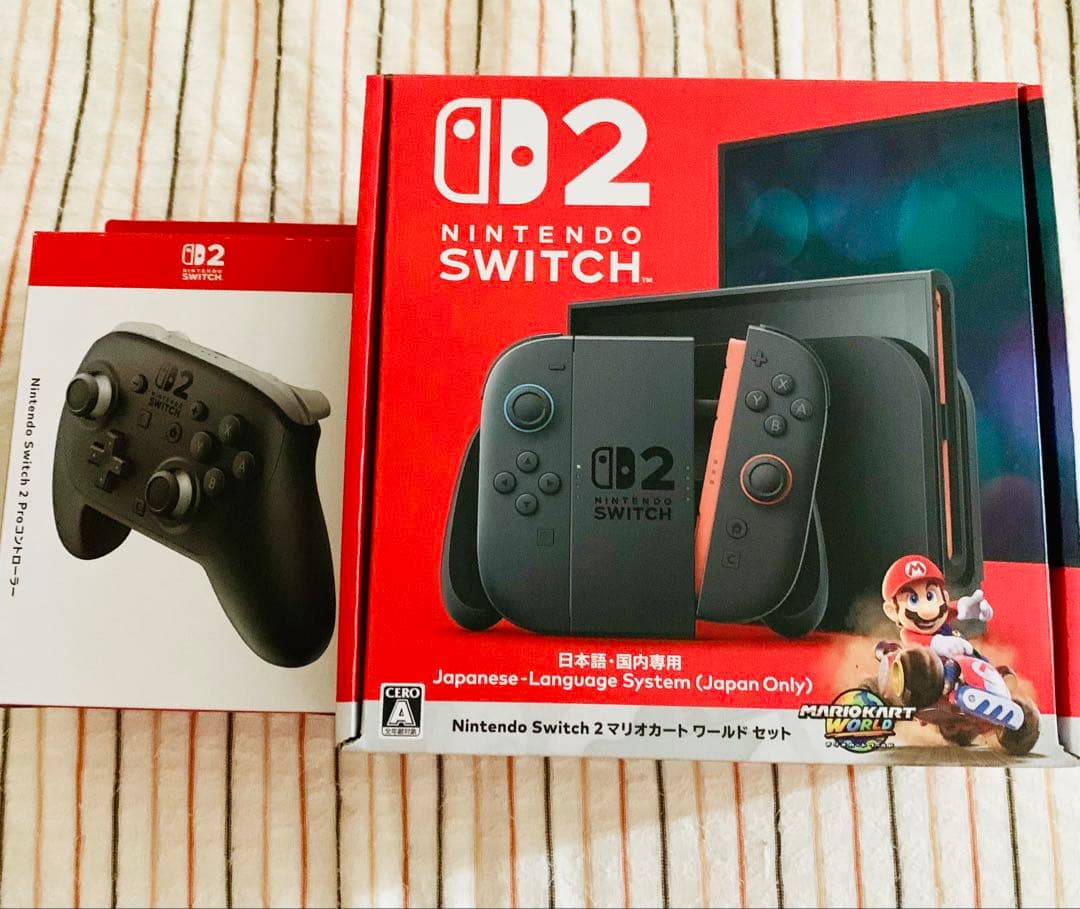 Nintendo Switch2 マリオカートセットとプロコン2 国内版