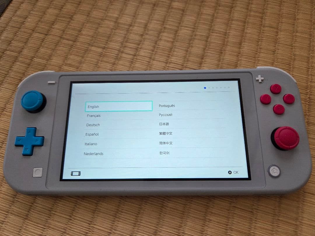 【完品】Nintendo Switch Lite　ザシアン・ザマゼンタ