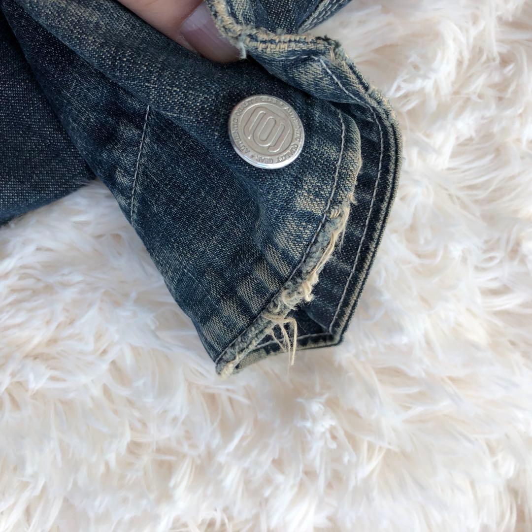 AG OUTER WEARデニムカバーオール　デニムジャケット色落ち良好