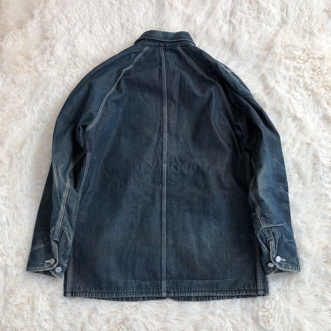 AG OUTER WEARデニムカバーオール　デニムジャケット色落ち良好