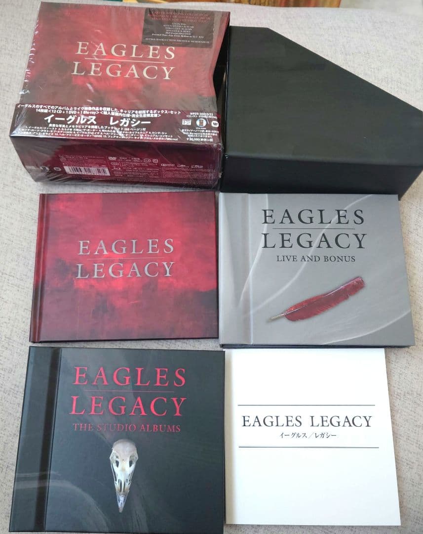 EAGLES LEGACY 12CD+DVD+Blu-ray ほぼ新品