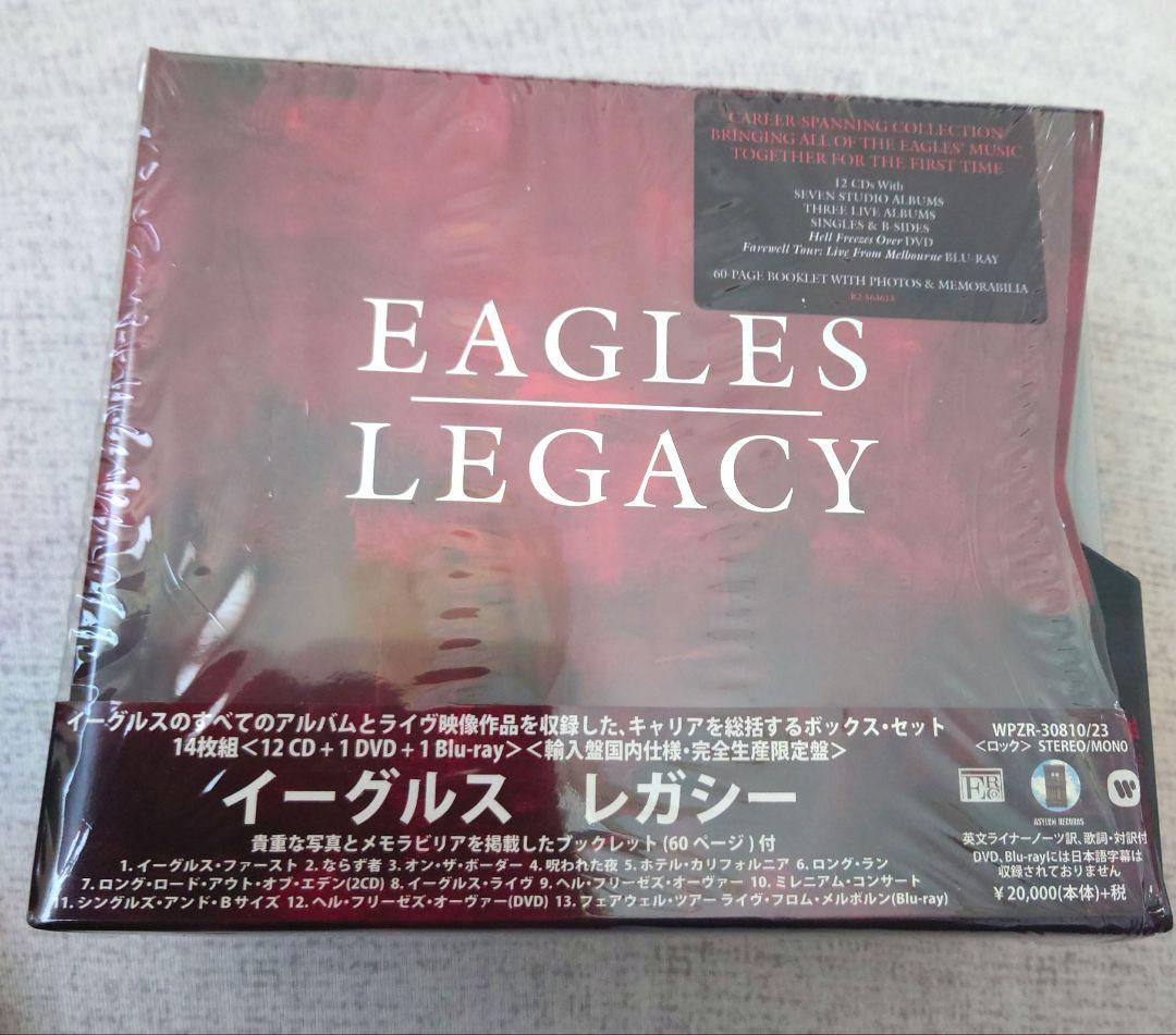 EAGLES LEGACY 12CD+DVD+Blu-ray ほぼ新品