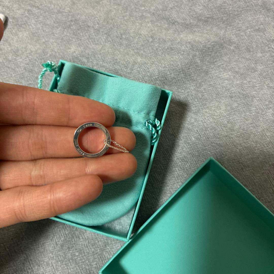 Tiffany & Co. シルバー リング型ネックレス