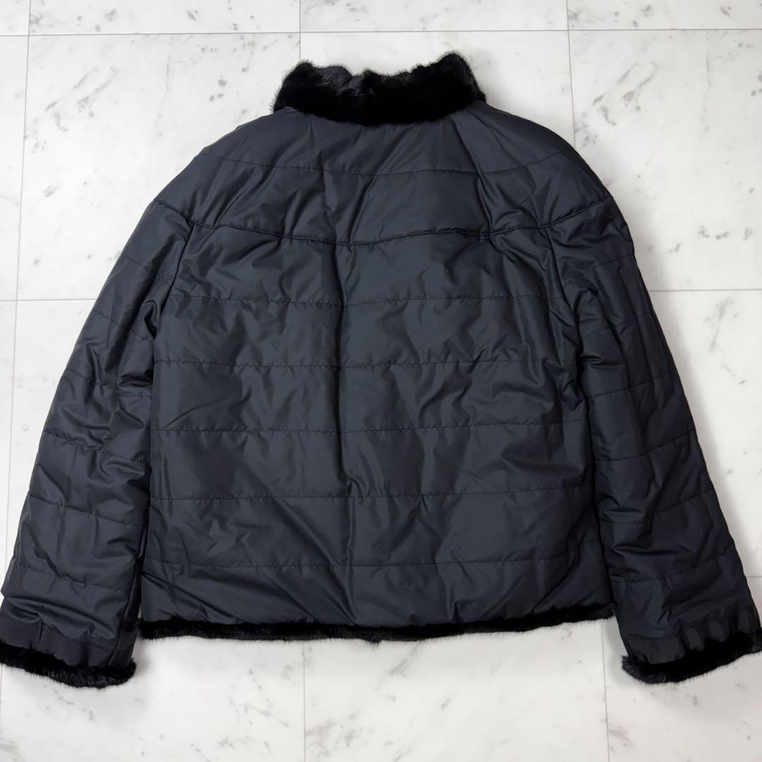 新品 ダーマコレクション コペンハーゲンファー リバーシブルショートコート 9号