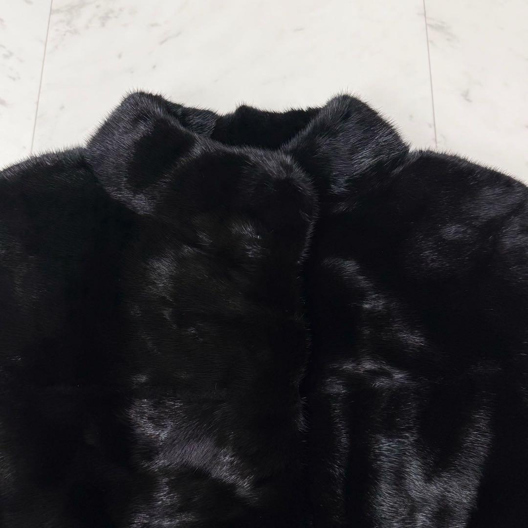 新品 ダーマコレクション コペンハーゲンファー リバーシブルショートコート 9号