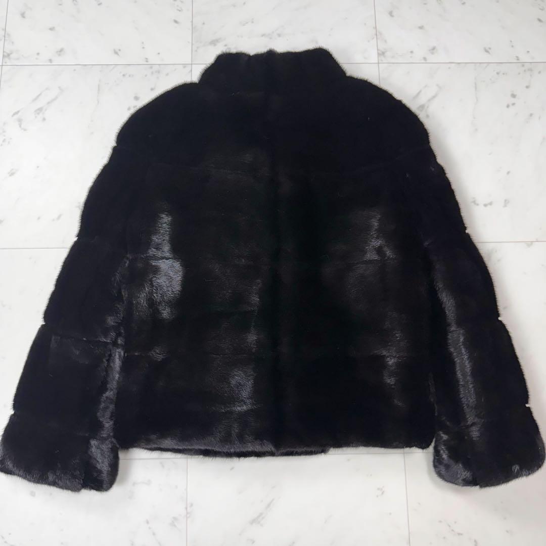 新品 ダーマコレクション コペンハーゲンファー リバーシブルショートコート 9号