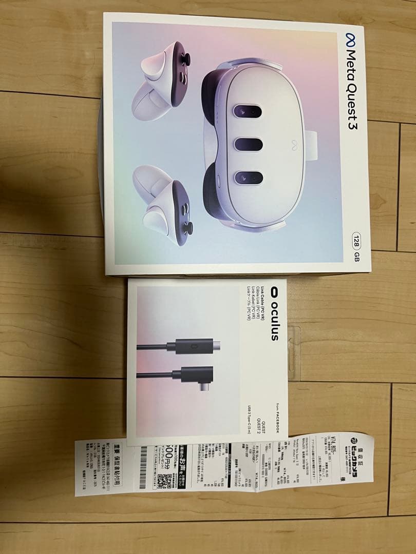  Quest3 128GB 純正リンクケーブル付き