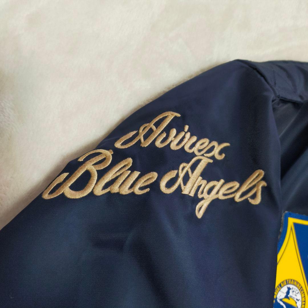 美品　AVIREX　U.S. NAVY Blue Angels　L−2A