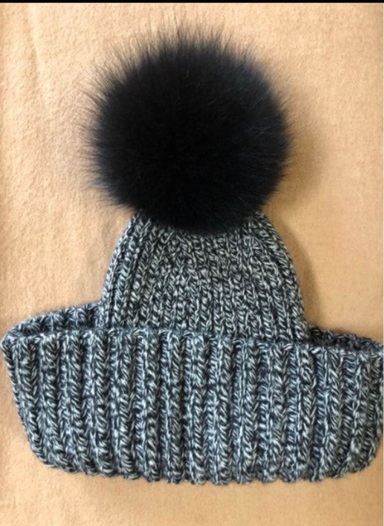 drawer ニット帽 ドゥロワー BLAMINK ポンポン