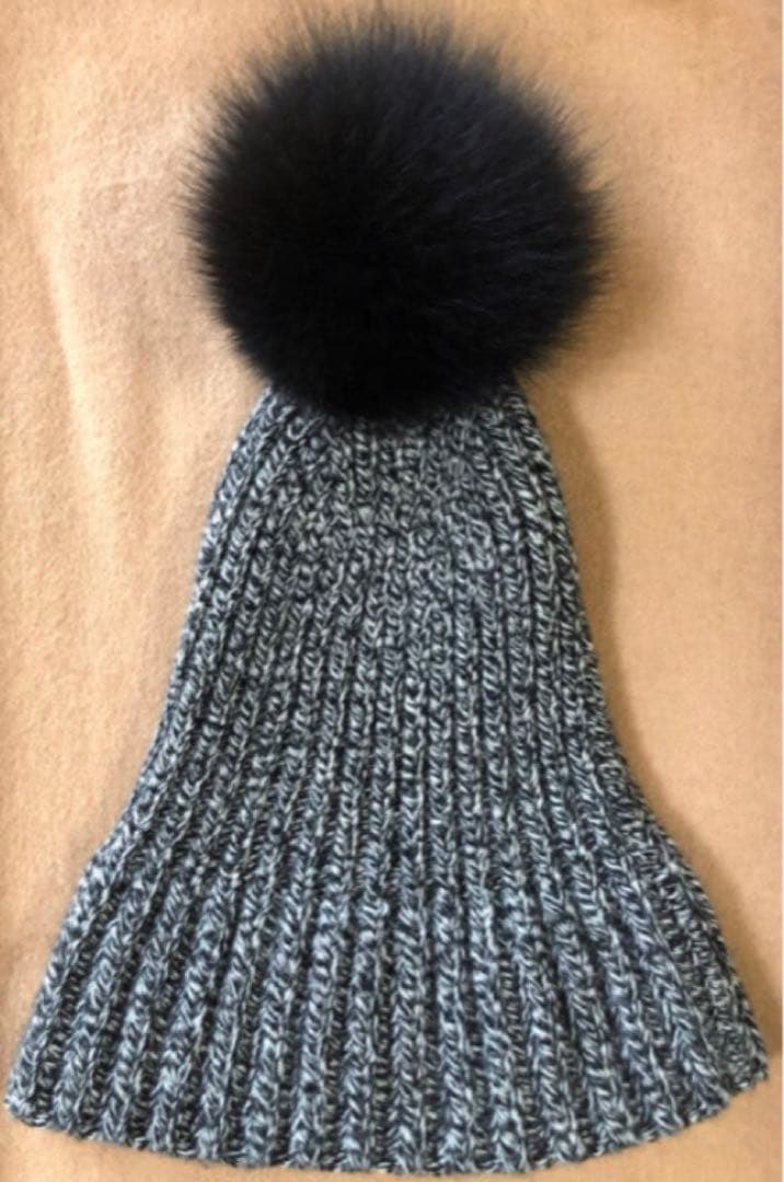 drawer ニット帽 ドゥロワー BLAMINK ポンポン