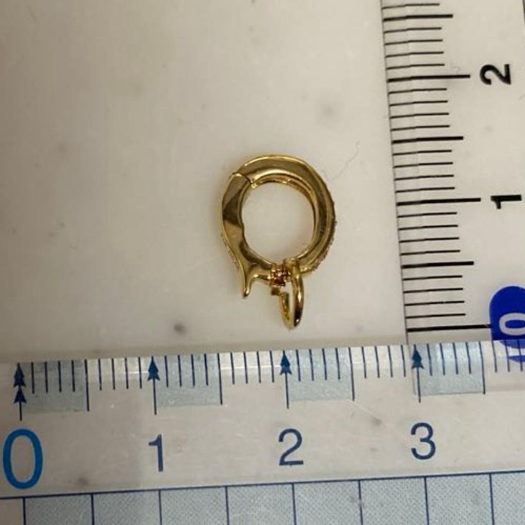 GSTV K18YG ダイヤモンド　0.05ct 開閉式　バチカン