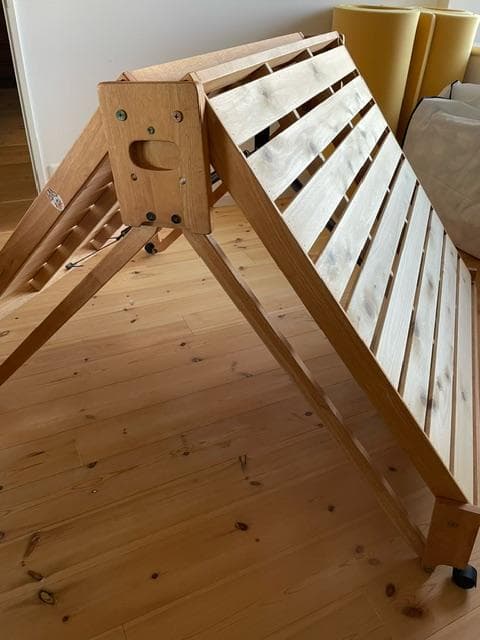 中居木工　国産ひのきすのこ折りたたみベッド（2008年　シングル）