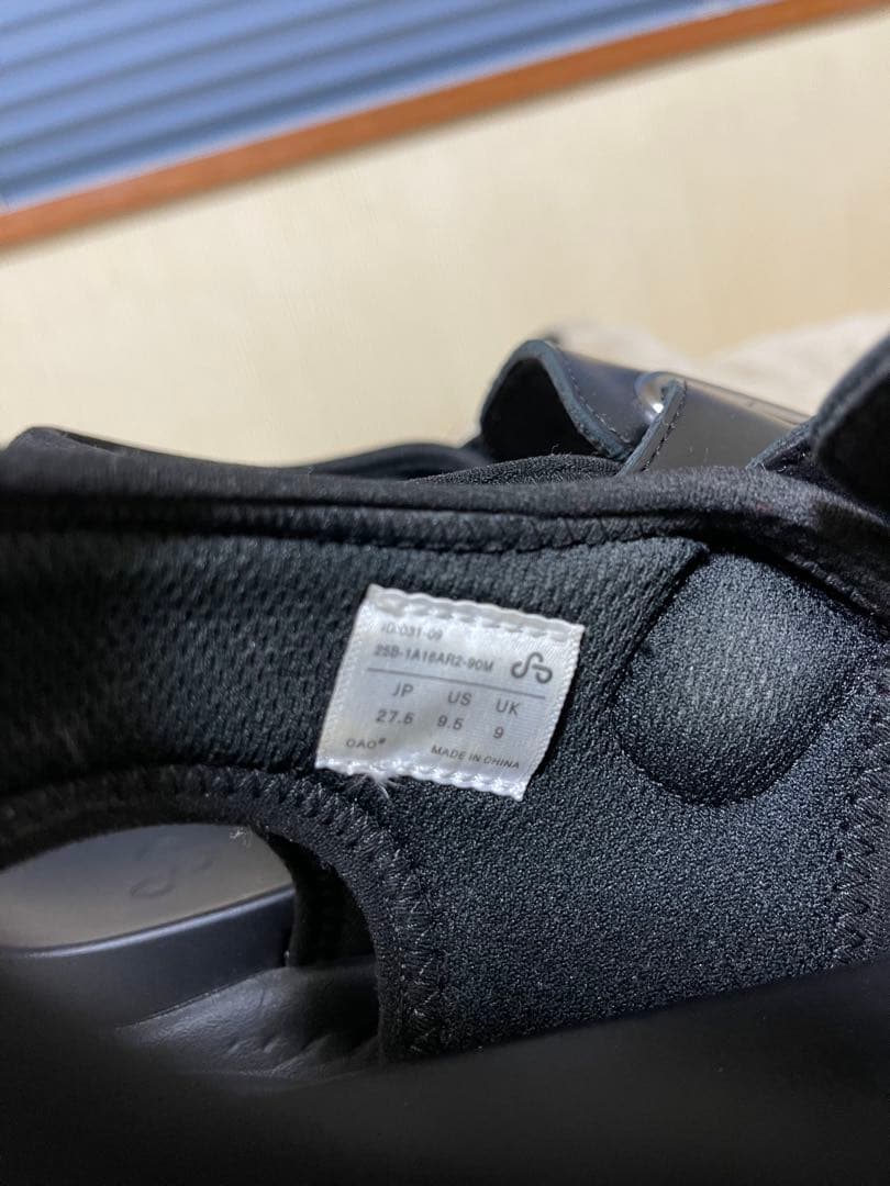 OAO MONOLITH レザー (Black) 27.5㎝