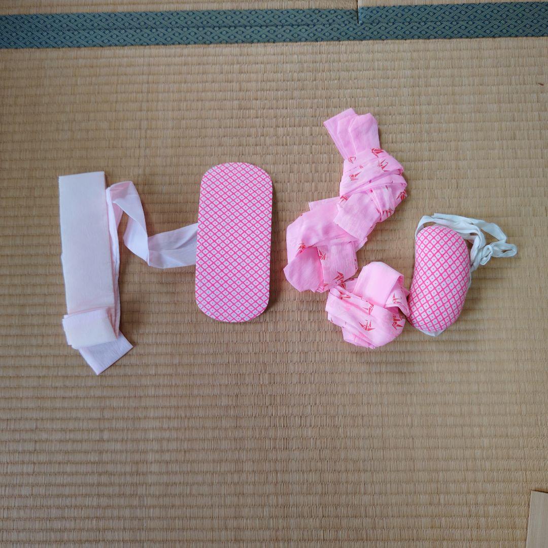 七五三用着物、帯、草履セット　下着、小物付