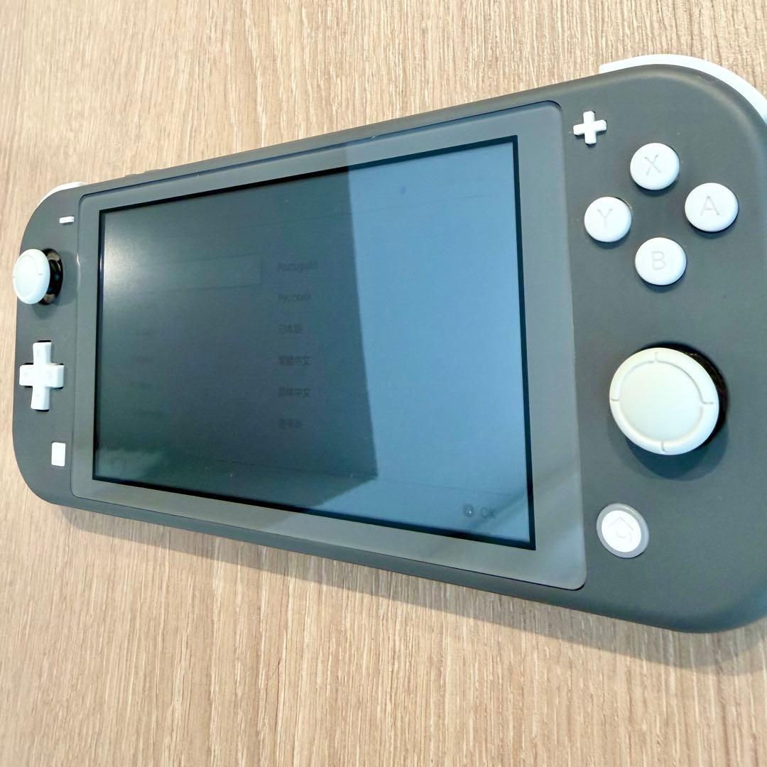 【本日発送】Nintendo Switch Lite グレー ACアダプター付き
