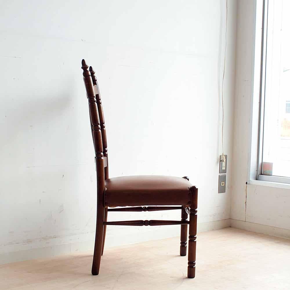 70's ナガノインテリア クラシカル ダイニングチェア A ZR24300