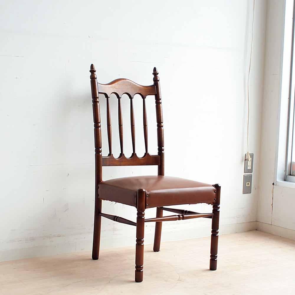 70's ナガノインテリア クラシカル ダイニングチェア A ZR24300