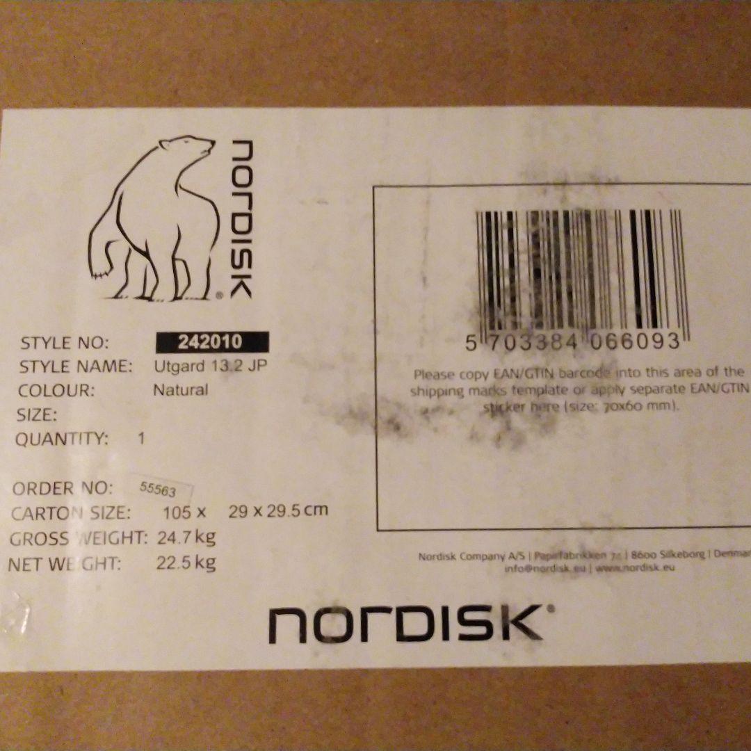 ノルディスク　ウトガルド13．2　natural