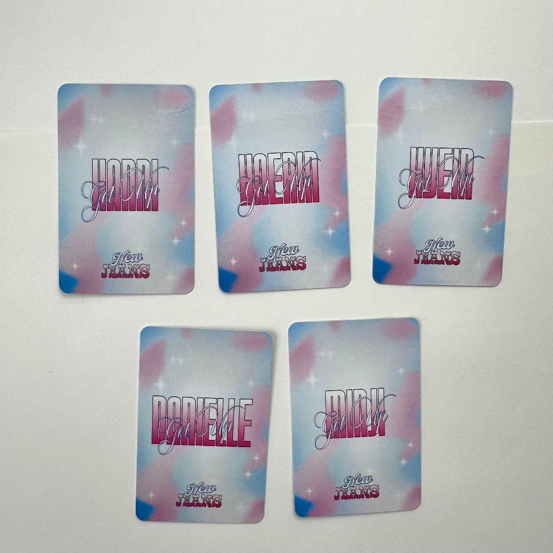 Newjeans Getup サノク 公開放送 トレカ 5枚