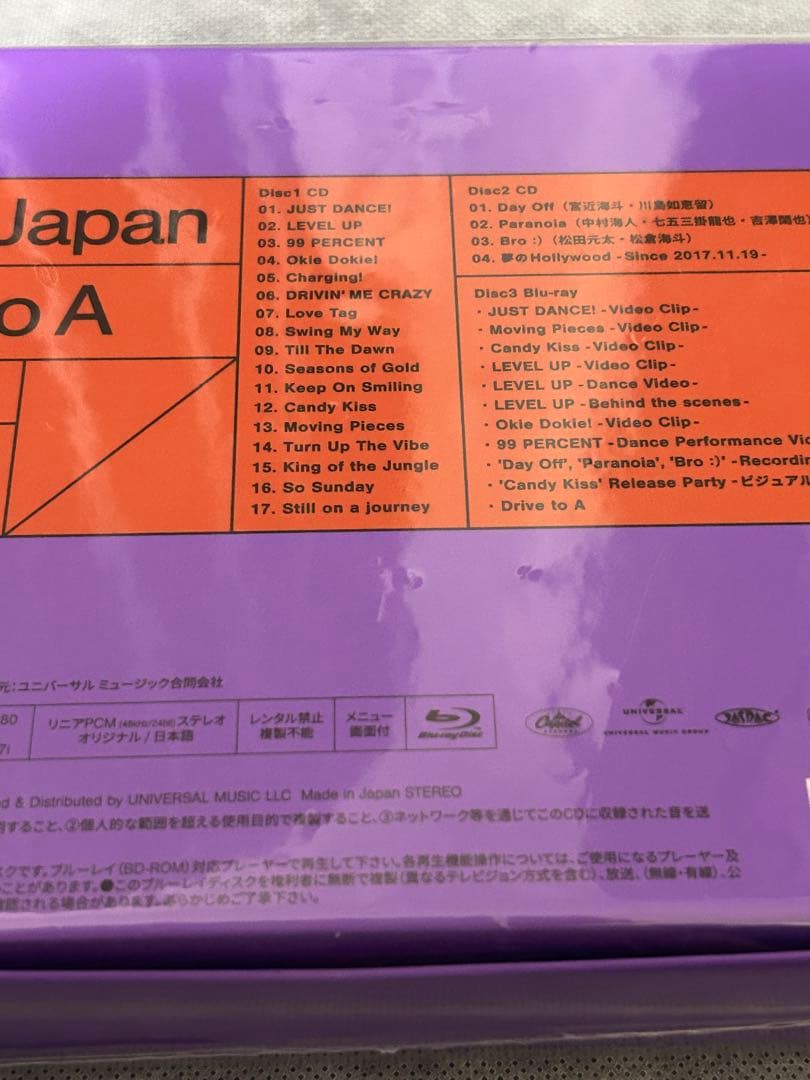 Travis Japan Road to A 1st Album FC限定版