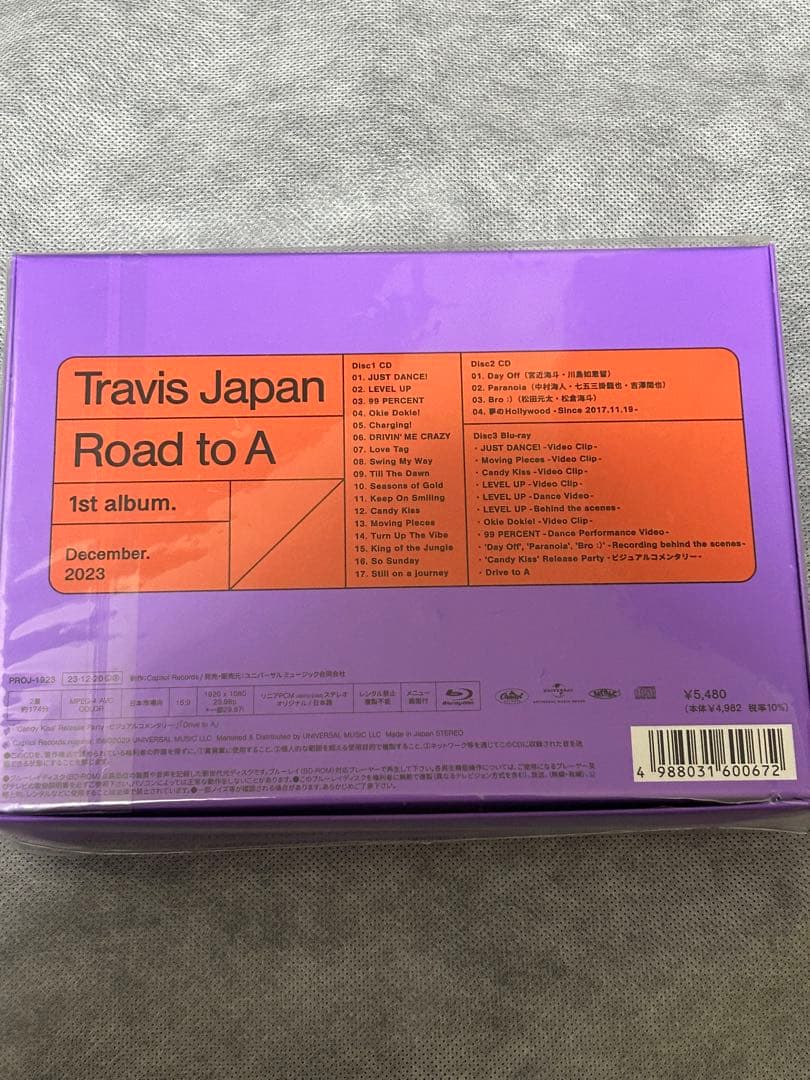 Travis Japan Road to A 1st Album FC限定版
