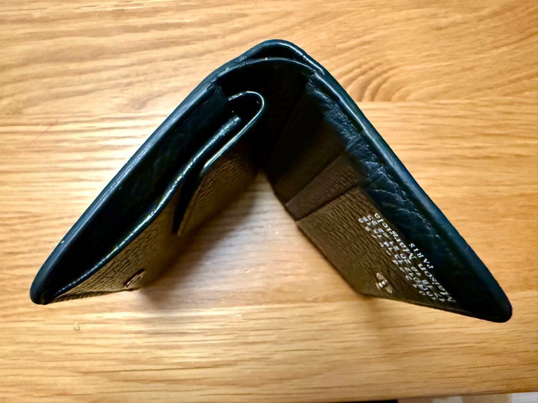 メゾンマルジェラ　4ステッチ 二つ折り ウォレット