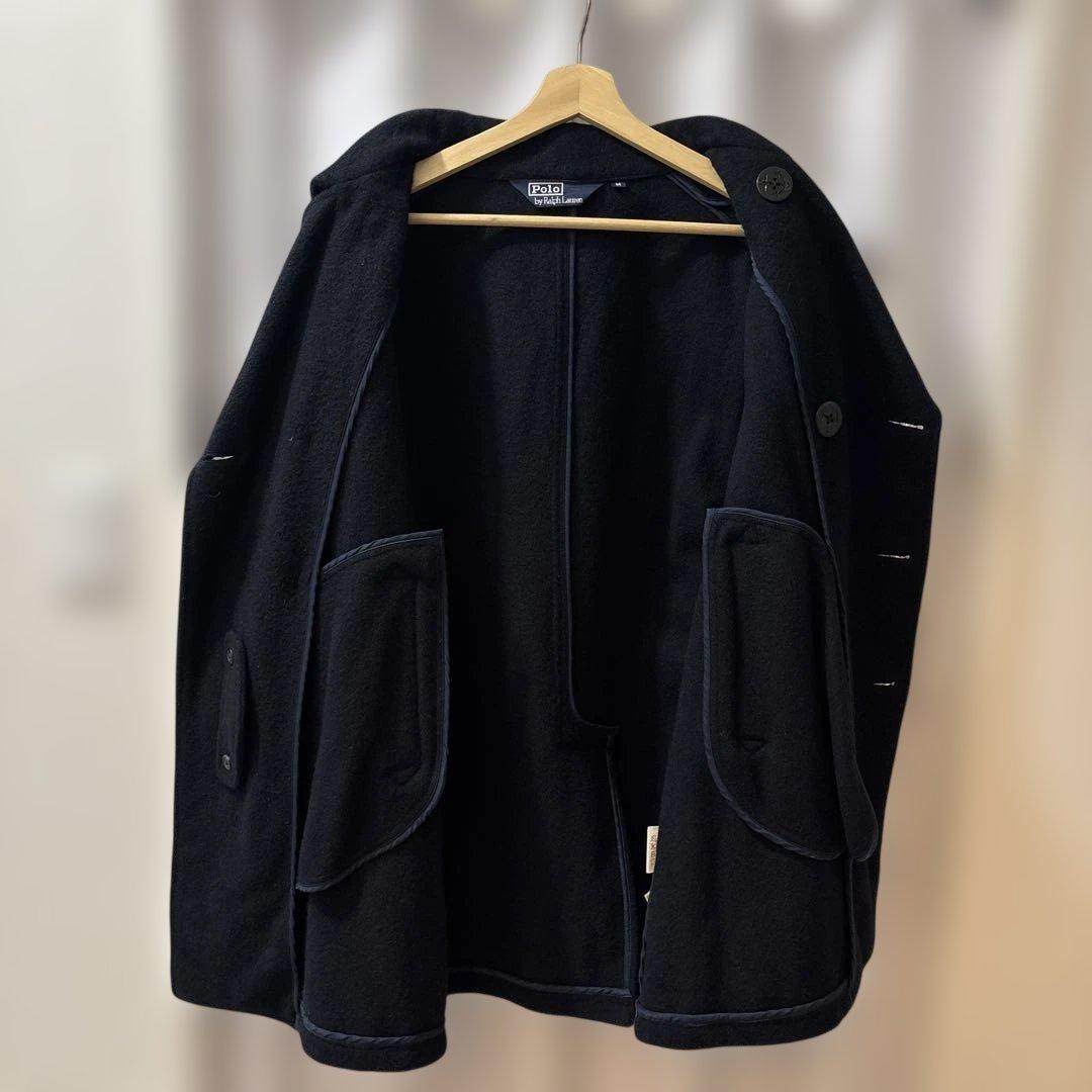 マルフォイ　ラルフローレン　ピーコート　紺 M