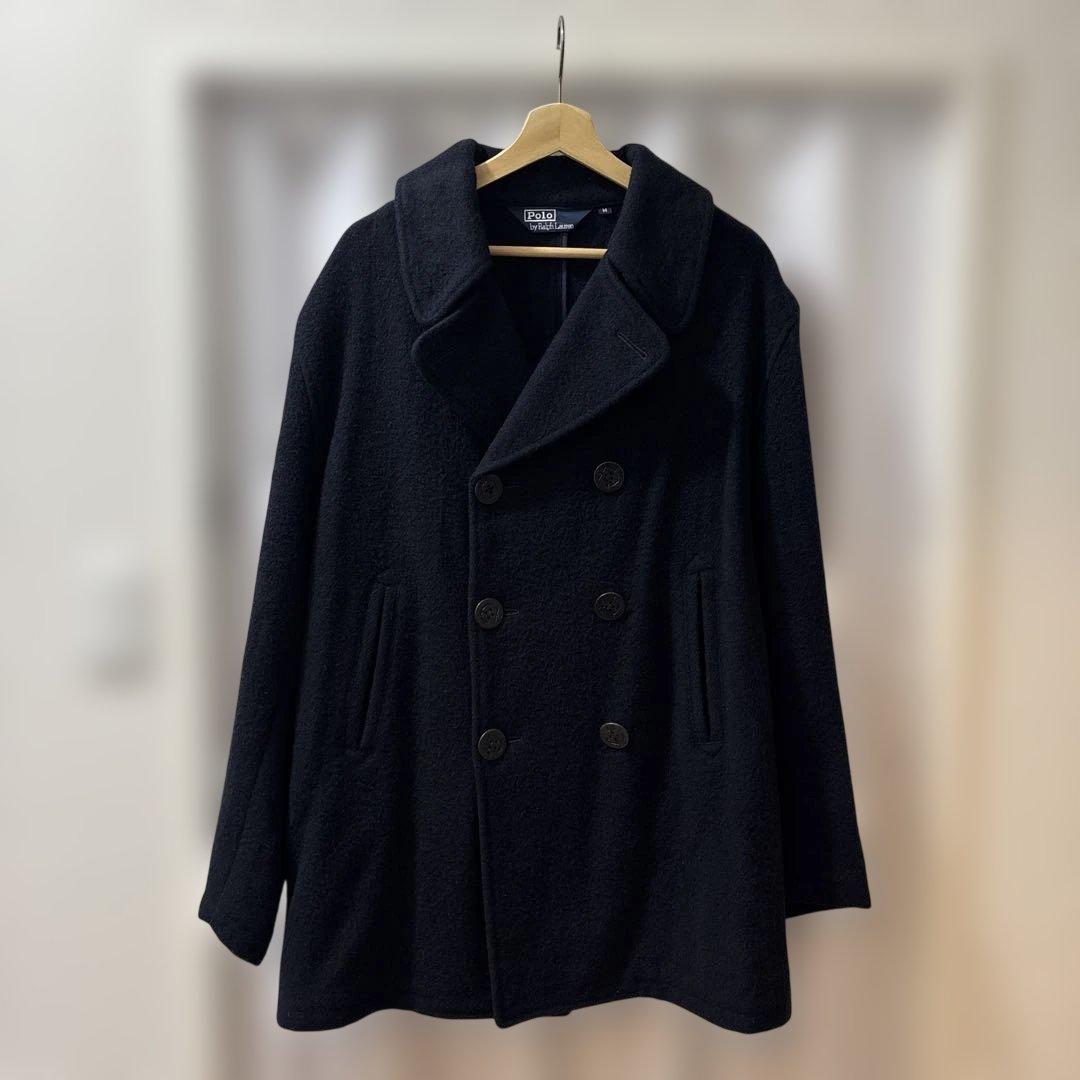 マルフォイ　ラルフローレン　ピーコート　紺 M
