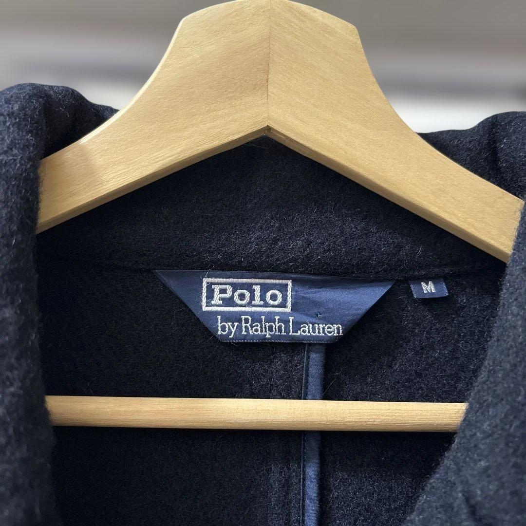 マルフォイ　ラルフローレン　ピーコート　紺 M