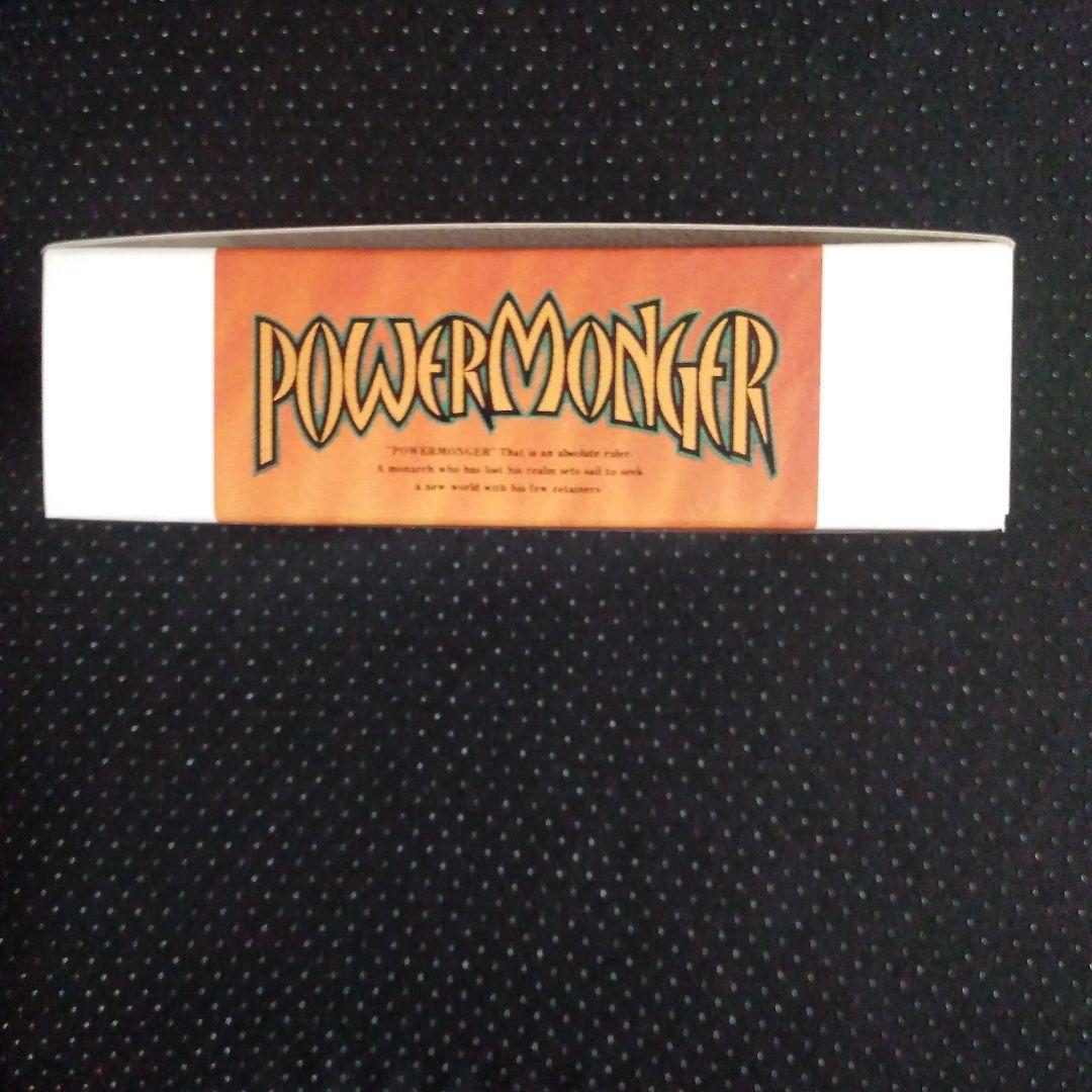 希少！新品！『パワーモンガー　魔将の謀略』スーパーファミコン