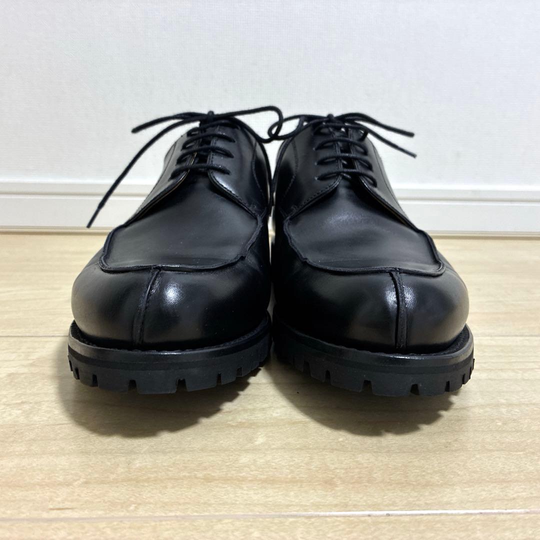 美品 Berwick バーウィック Uチップ 2369 ヴィブラム ソール 黒