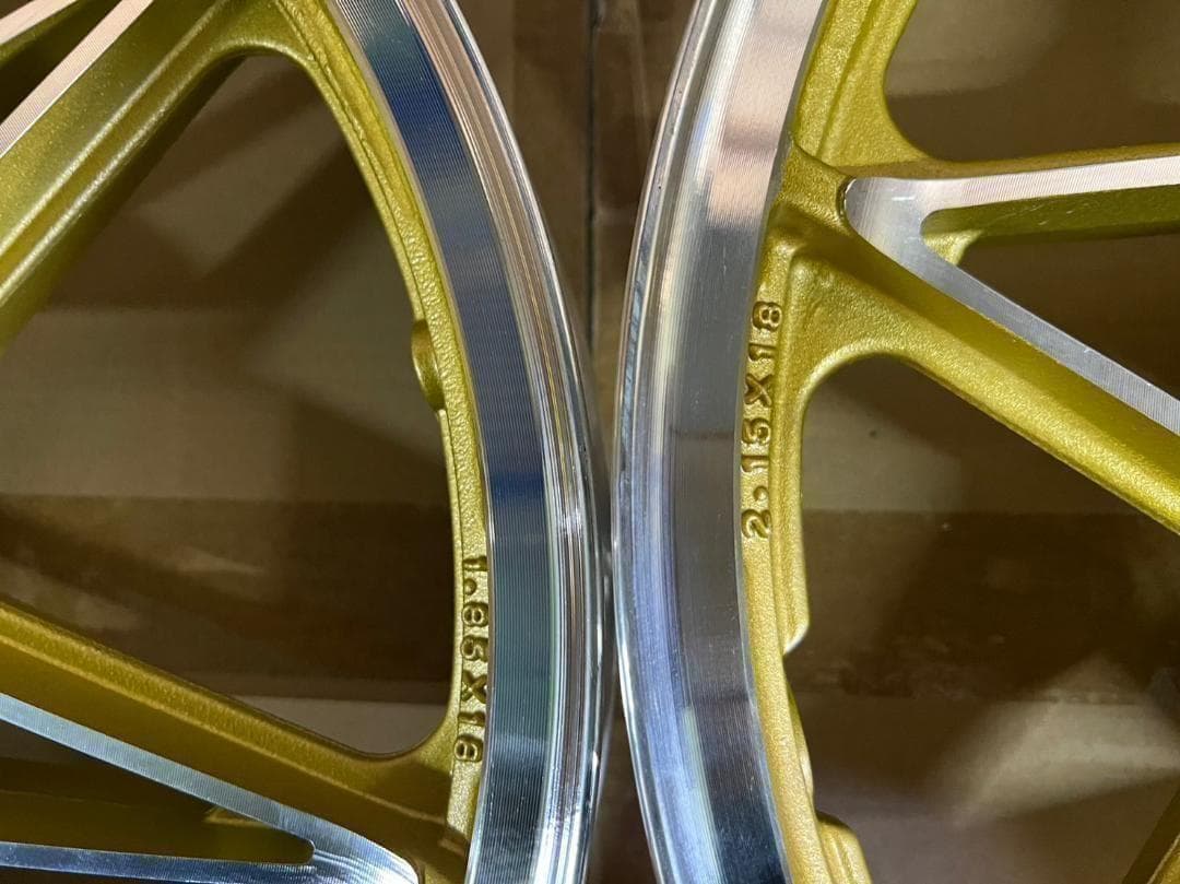 ＧＳ４００　キャストホイール　金７無/社外 セブンスターキャスト