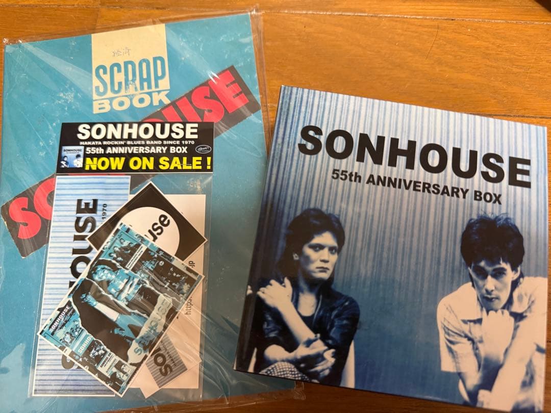 【BOOK+5ステッカー特典付/7CD+6DVD】サンハウス55周年記念ボックス