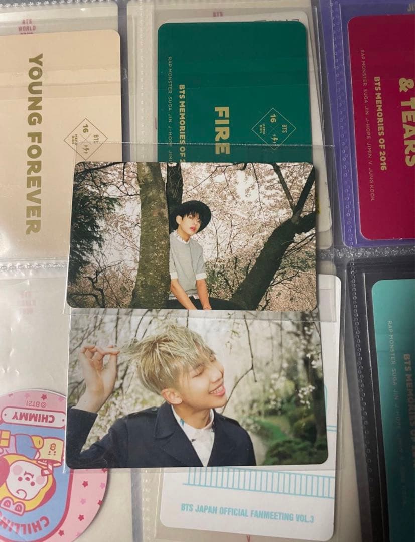 bts トレカ　セット　テテ　ナム