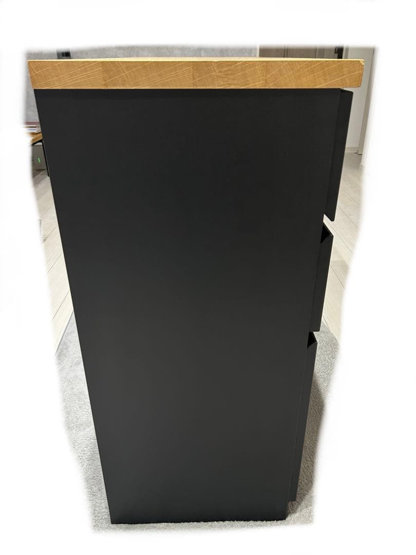 国産キッチンカウンター幅119/使用1年半/完成品/北欧インテリア/送料込