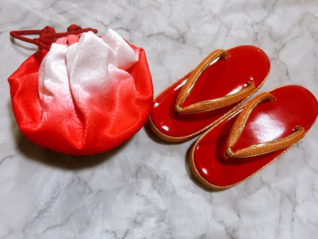 レトロ着物セット♡七五三　3歳　女の子　フルセット　一式　青系　正絹