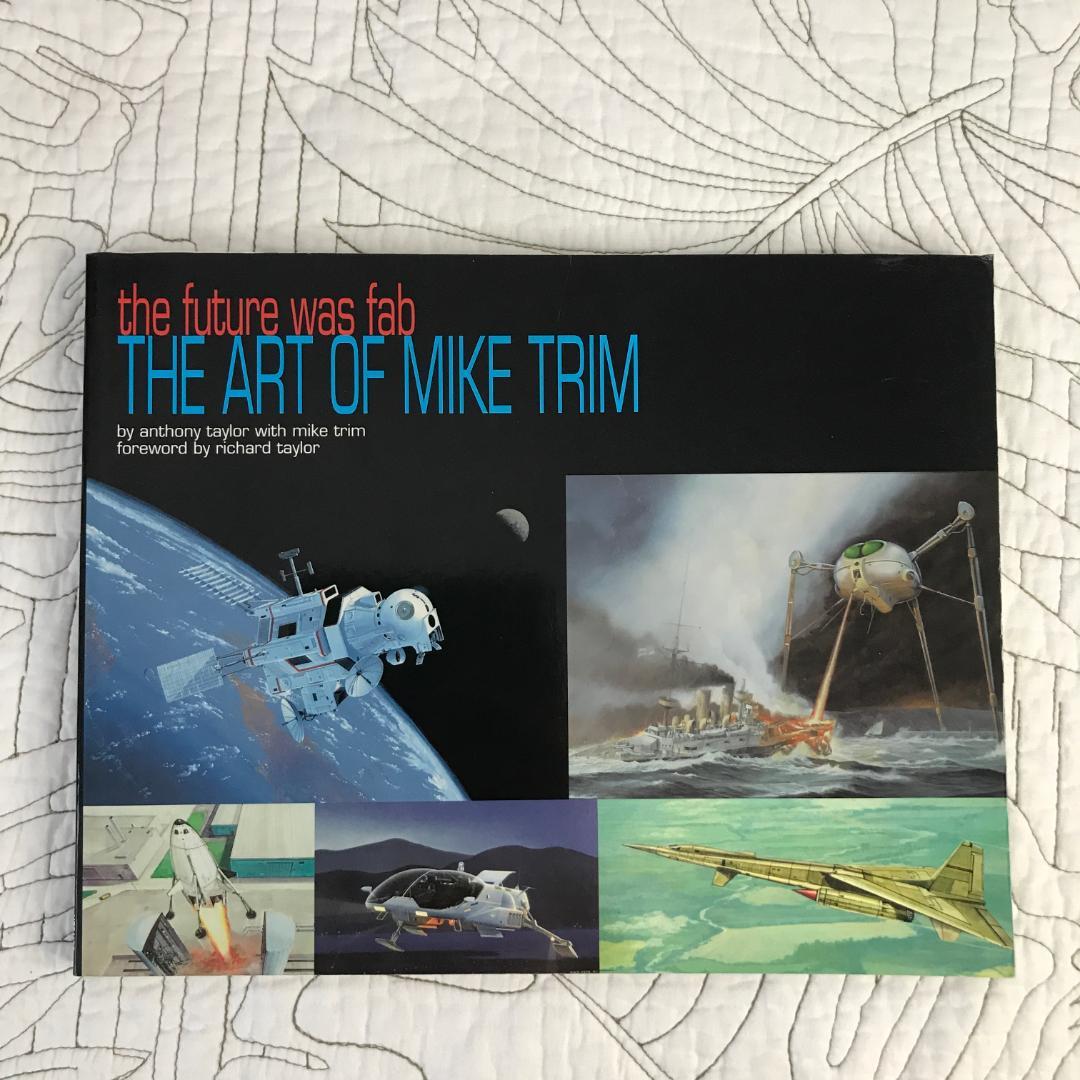 洋書「The Art of Mike Trim」サンダーバード　アートブック