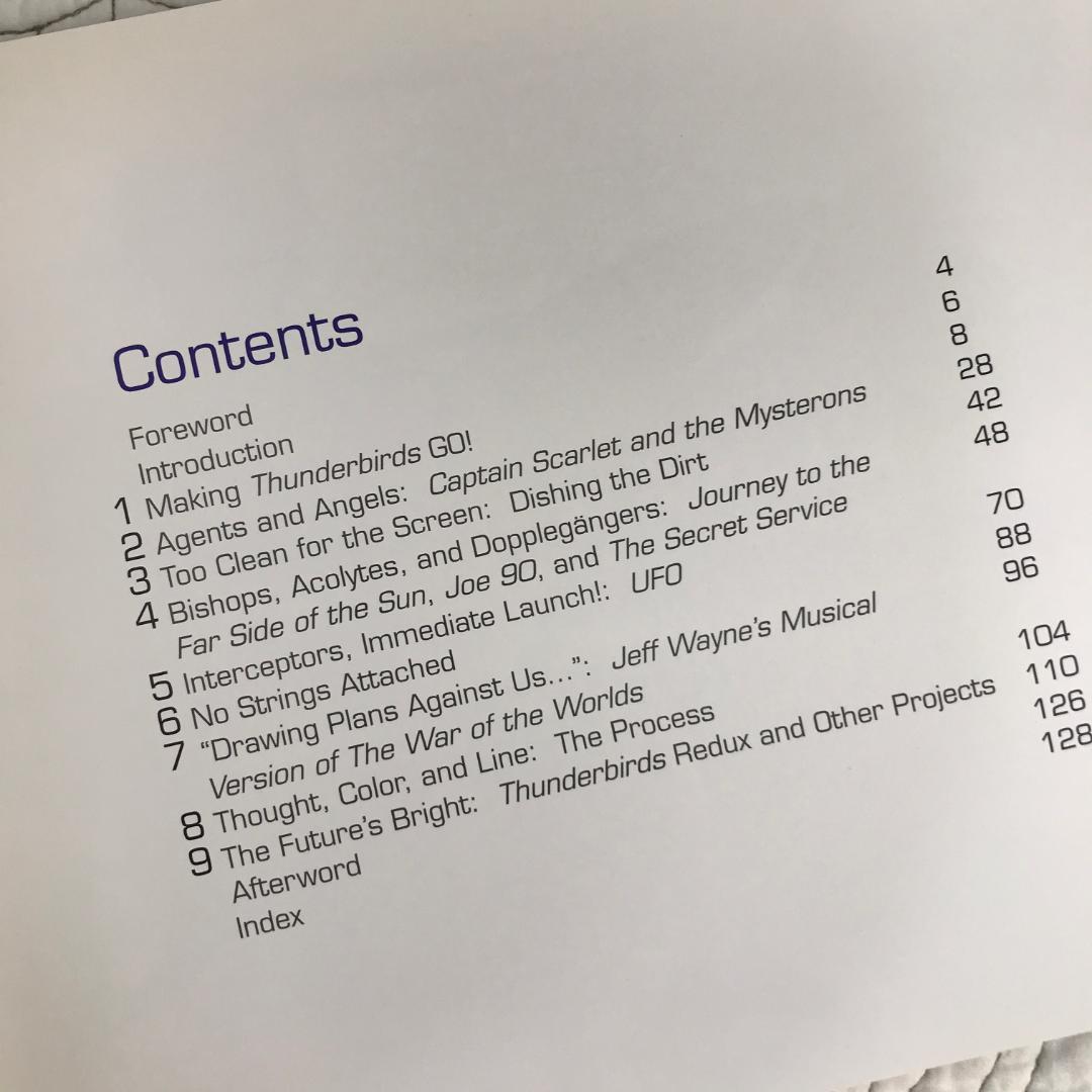 洋書「The Art of Mike Trim」サンダーバード　アートブック