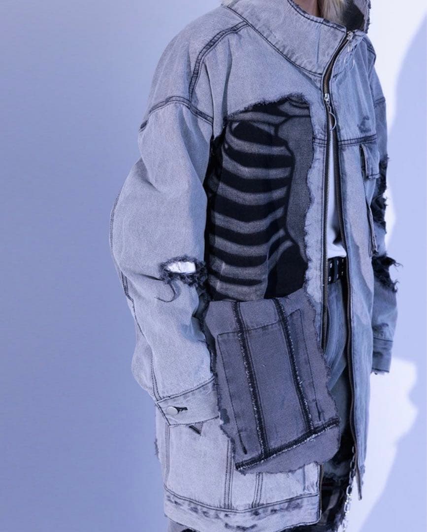 Gamchu ガムチュ 壊卍壊デニムジャケット