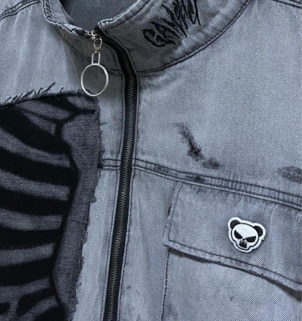 Gamchu ガムチュ 壊卍壊デニムジャケット