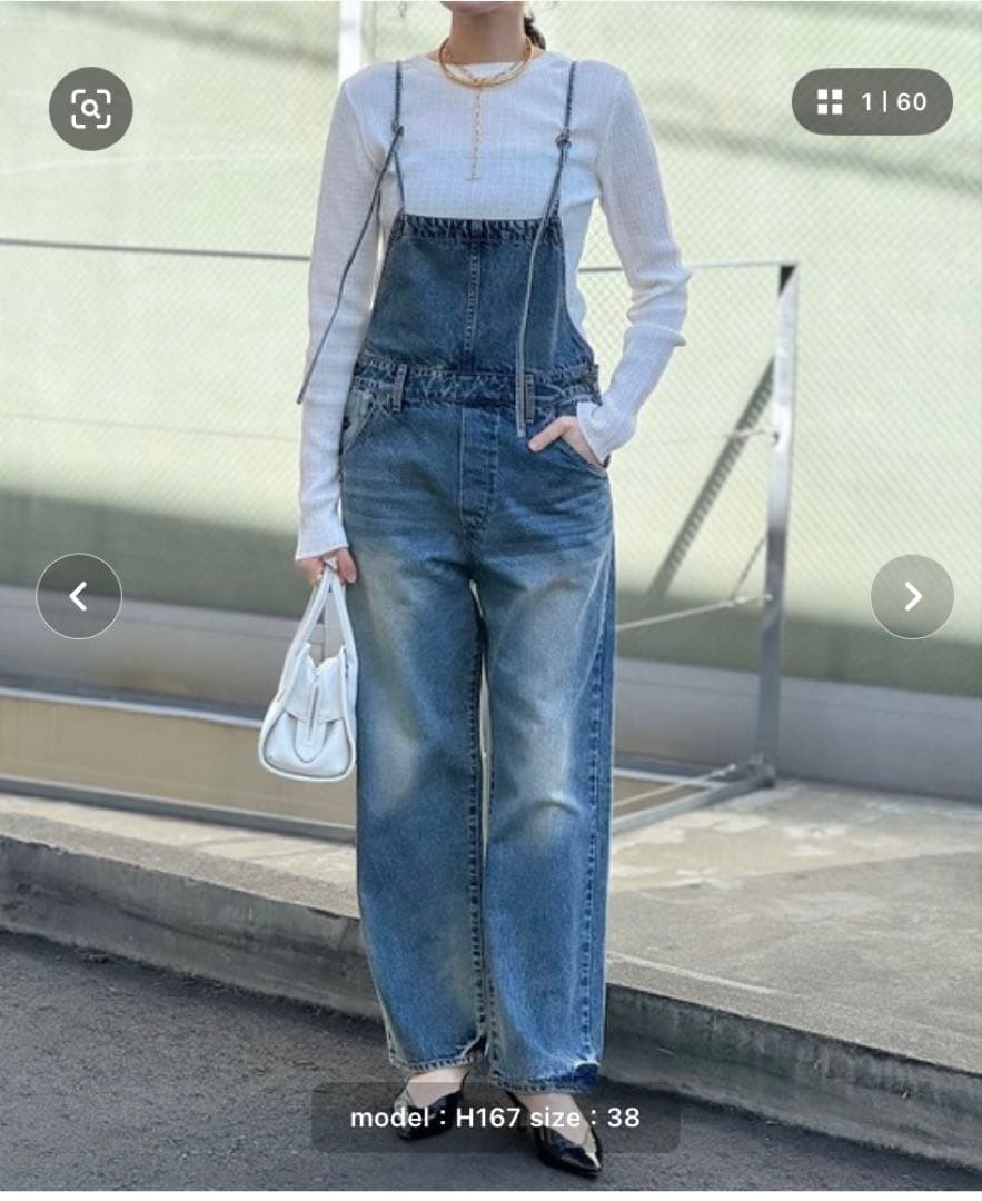 新品未使用Whim Gazetteデニムオールインワン