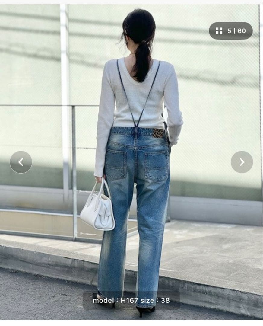 新品未使用Whim Gazetteデニムオールインワン