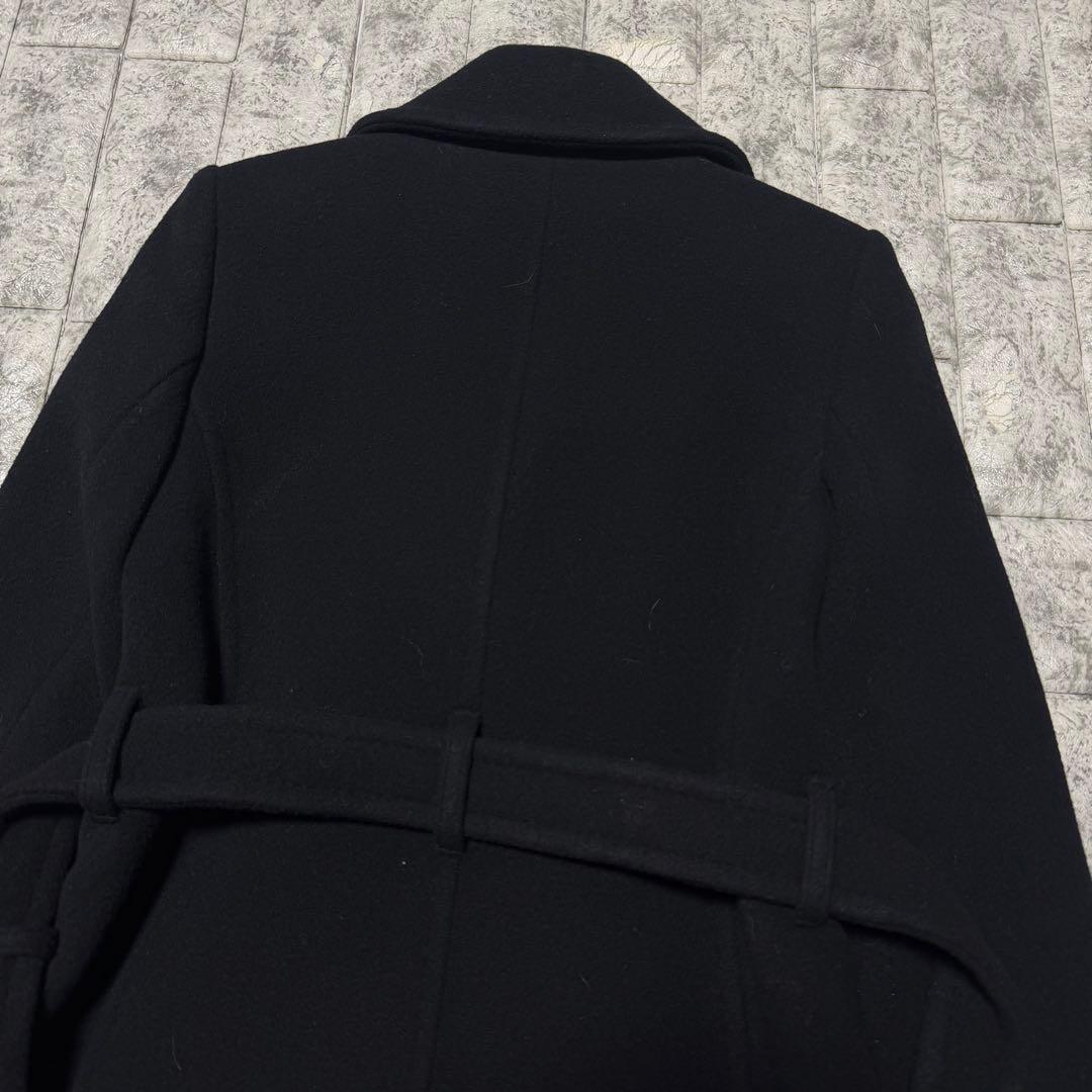 【美品】EPOCA エポカ　ロングベルテットコート　ウール100% 日本製