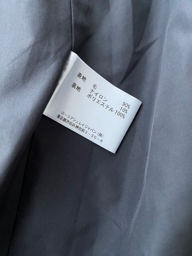 LAURAASHLEY 11号　ロングコート　美品　極上のコートローラアシュレイ