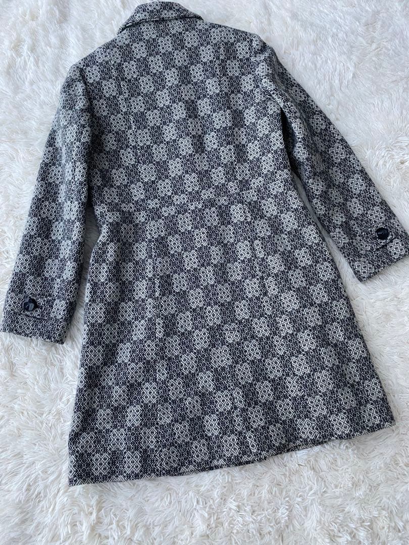 LAURAASHLEY 11号　ロングコート　美品　極上のコートローラアシュレイ