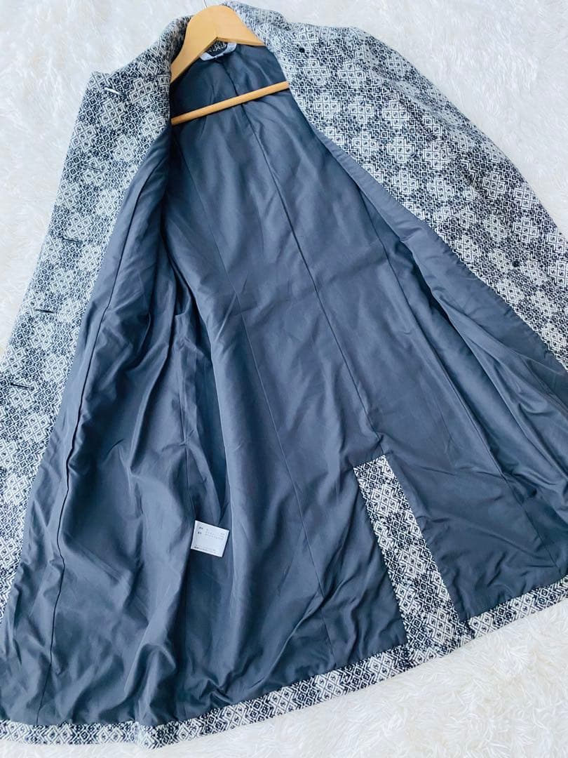 LAURAASHLEY 11号　ロングコート　美品　極上のコートローラアシュレイ