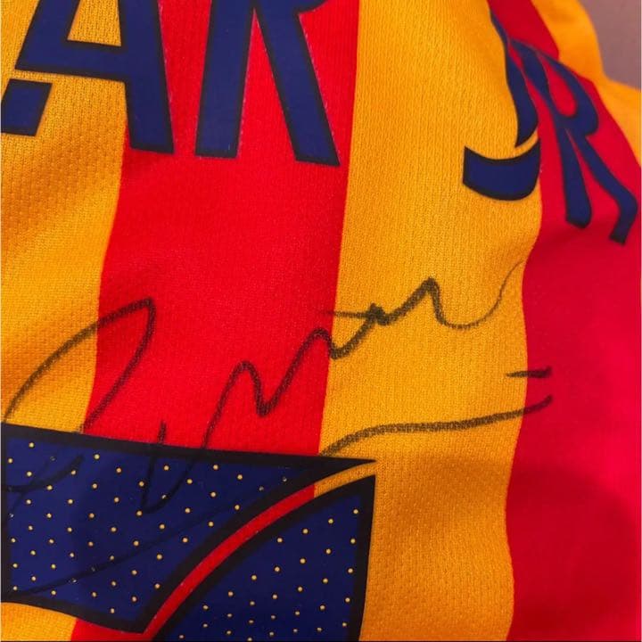 【最終】バルセロナ ユニフォーム サイン付き