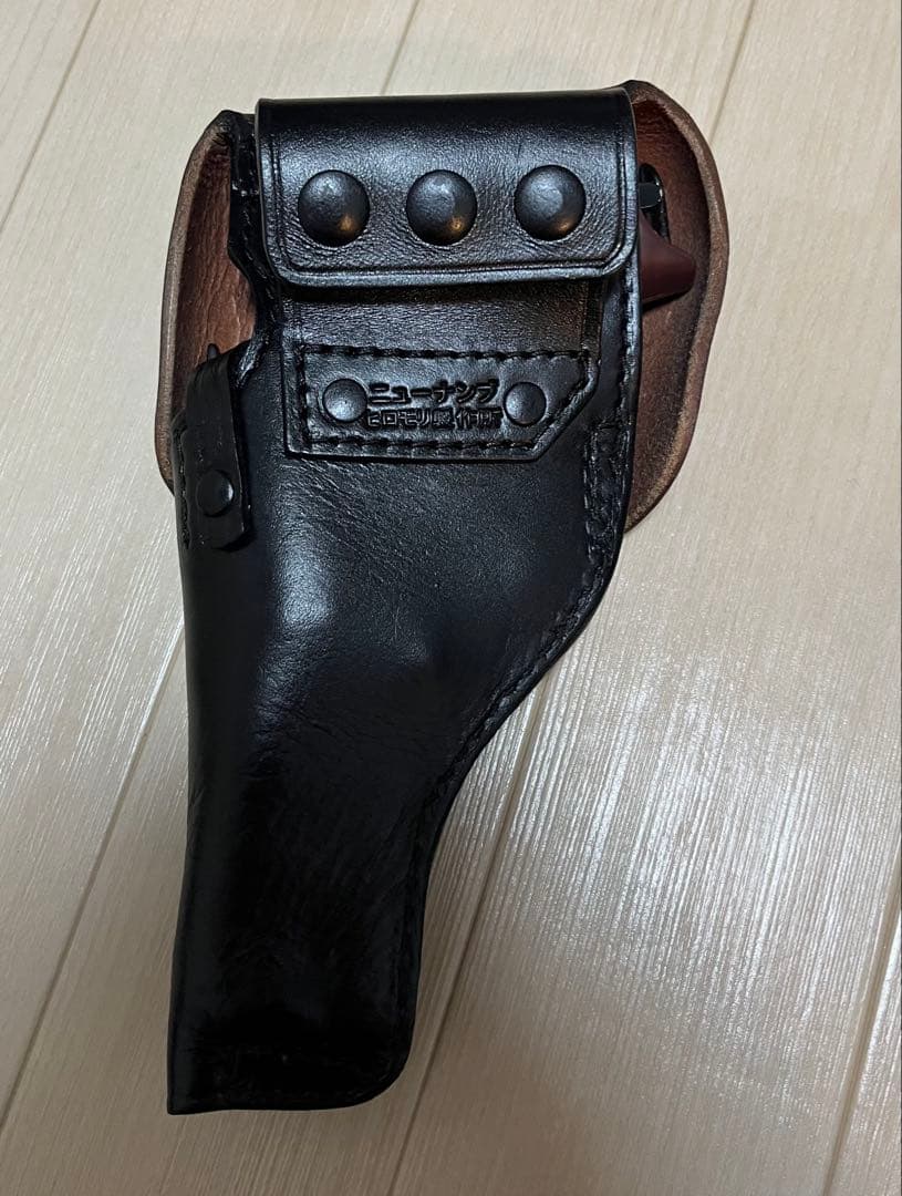 ニューナンブM60用ホルスター　複製品　革製